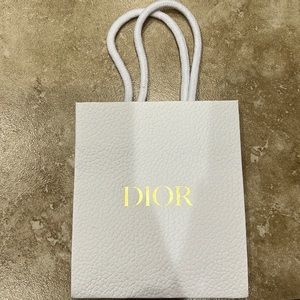 Dior authentic gift bag